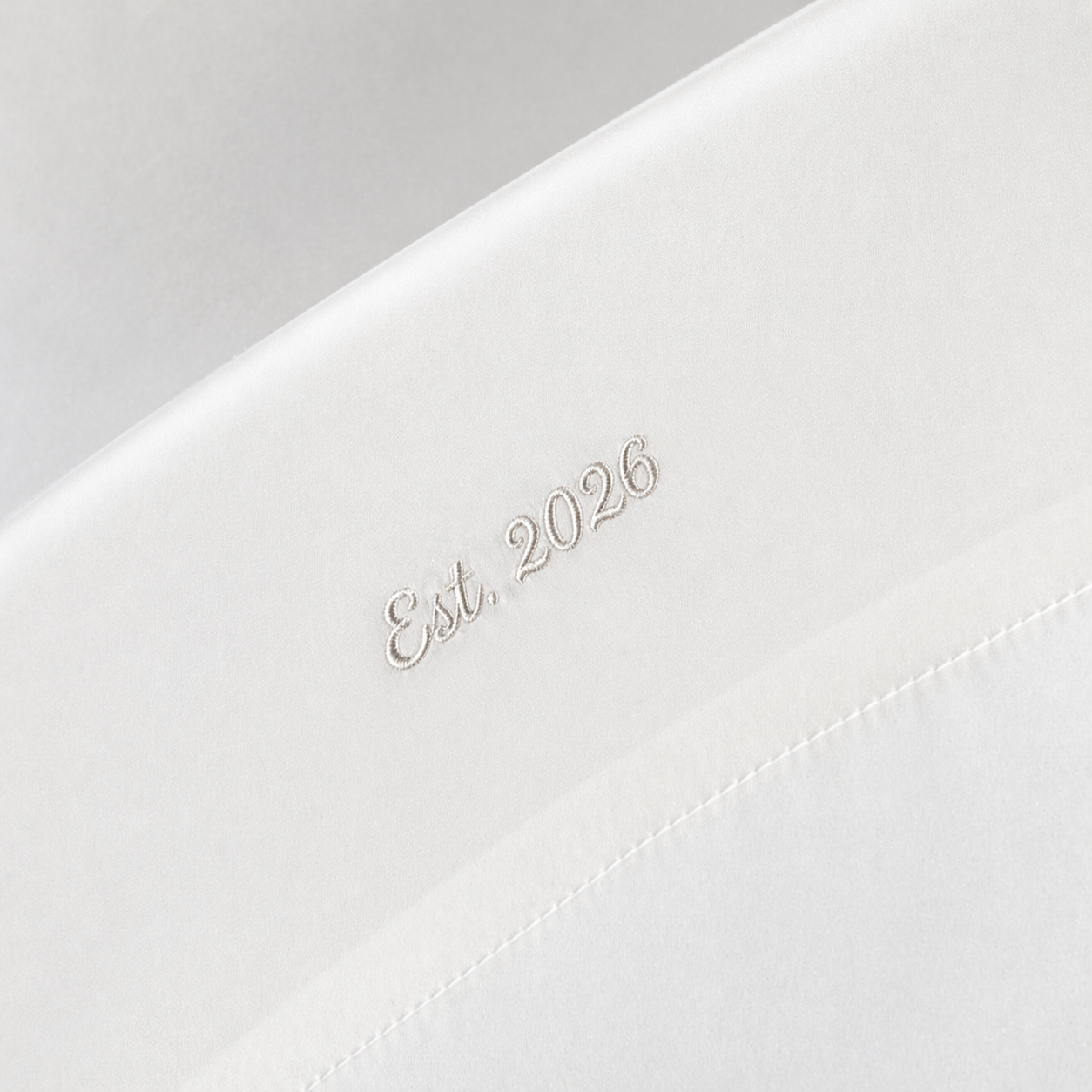 Silk Pillowcase | Custom Embroidery