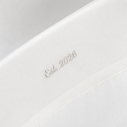 Silk Pillowcase | Custom Embroidery